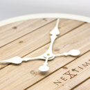 Zegar ścienny Nextime Plank 50 cm, jasny 3134 WI