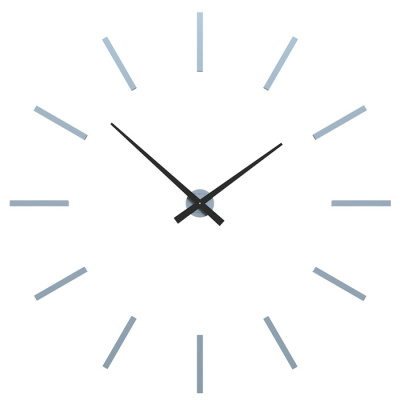 Zegar ścienny Pinturicchio duży CalleaDesign błękitny 10-303-41