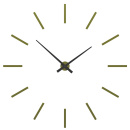Zegar ścienny Pinturicchio duży CalleaDesign oliwkowy-zielony 10-303-54