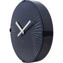 Zegar ścienny pulsująca, czarna gwiazda Nextime 30 cm 3224/3129