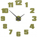 Zegar ścienny Raffaello CalleaDesign oliwkowo-zielony 10-308-54