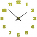 Zegar ścienny Raffaello duży CalleaDesign cedrowo-zielony 10-309-51