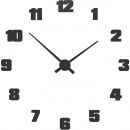 Zegar ścienny Raffaello duży CalleaDesign czarny 10-309-05
