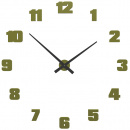 Zegar ścienny Raffaello duży CalleaDesign oliwkowo-zielony 10-309-54