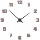 Zegar ścienny Raffaello duży CalleaDesign szara śliwka 10-309-34