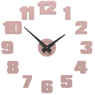 Zegar ścienny Raffaello mały CalleaDesign antyczny-różowy 10-307-32