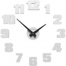 Zegar ścienny Raffaello mały CalleaDesign biały 10-307-01