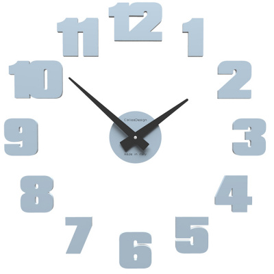 Zegar ścienny Raffaello mały CalleaDesign błękitny 10-307-41