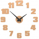 Zegar ścienny Raffaello mały CalleaDesign jasnobrzoskwiniowy 10-307-22