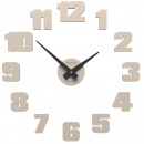 Zegar ścienny Raffaello mały CalleaDesign piaskowy 10-307-12