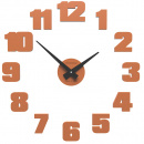 Zegar ścienny Raffaello mały CalleaDesign terakota 10-307-24