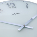 Zegar ścienny Reflect biały Nextime 43 cm 8190 WI