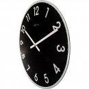 Zegar ścienny Reflect czarny Nextime 43 cm 8190 ZW