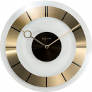 Zegar ścienny Retro Nextime 31 cm, złoty / czarny 2790 GO