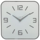 Zegar ścienny Shoko Nextime 43 x 43 cm, biały 8149 WI