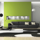 Zegar ścienny Shuwan Nextime 43 cm, czarny 8148 ZW