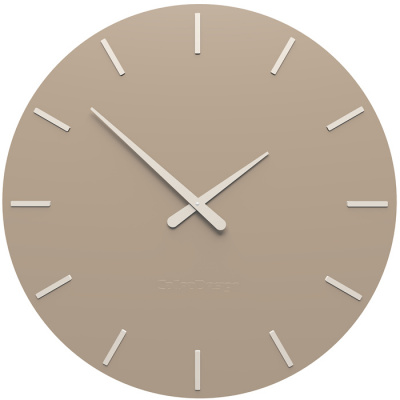 Zegar ścienny Smarty Line CalleaDesign caffelatte 10-203-14