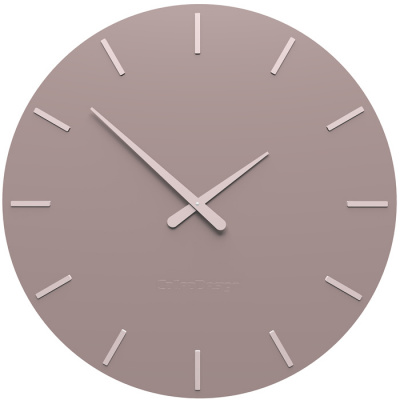 Zegar ścienny Smarty Line CalleaDesign szara śliwka 10-203-34