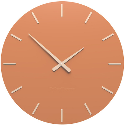 Zegar ścienny Smarty Line CalleaDesign terakota 10-203-24