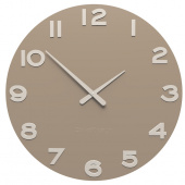 Zegar ścienny Smarty Number CalleaDesign caffelatte 10-205-14