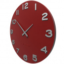 Zegar ścienny Smarty Number CalleaDesign terakota 10-205-24