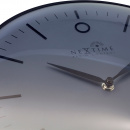 Zegar ścienny sterowany radiowo, czarny Glamour Nextime 30 cm 3256 ZWRC