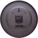 Zegar ścienny sterowany radiowo, czarny Glamour Nextime 30 cm 3256 ZWRC