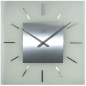 Zegar ścienny sterowany radiowo Stripe Nextime 40 x 40 cm 3148