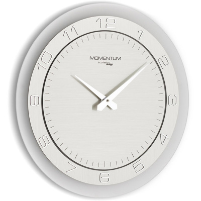 Zegar ścienny szklany Momentum 45 cm Incantesimo design 136 M