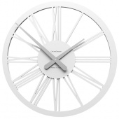 Zegar ścienny Tarquinio CalleaDesign biały 10-114-01