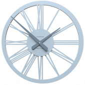 Zegar ścienny Tarquinio CalleaDesign błękitny 10-114-41