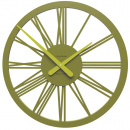 Zegar ścienny Tarquinio CalleaDesign oliwkowo-zielony 10-114-54