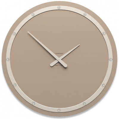 Zegar ścienny Tiffany Swarovski CalleaDesign caffelatte 10-211-14