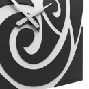 Zegar ścienny Tribal CalleaDesign czarny 10-206-05