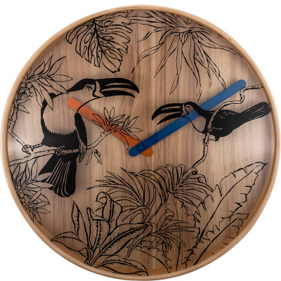 Zegar ścienny Tropical Birds Nextime 40 cm 3230
