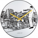 Zegar ścienny Trumpet City Nextime 40 cm 8191