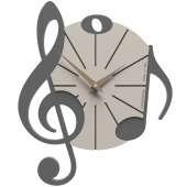 Zegar ścienny Vivaldi CalleaDesign szary 51-10-1-3