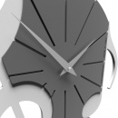 Zegar ścienny Vivaldi CalleaDesign szary 51-10-1-3