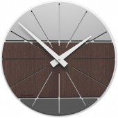 Zegar ścienny Wenge 35 cm Benja-Cub CalleaDesign 10-029-89