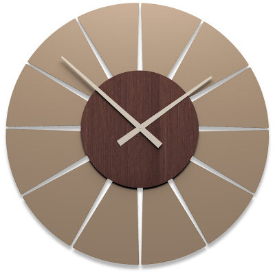 Zegar ścienny wenge Extreme L CalleaDesign 10-326-89