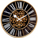 Zegar ścienny William 50 cm Nextime ciemny 3283 ZW