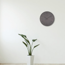 Zegar ścienny Wood Wood Nextime 53 cm, brązowy 3095 BR