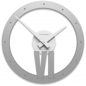 Zegar ścienny Xavier CalleaDesign aluminium - biały 10-015-1