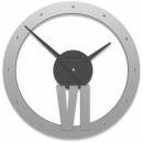 Zegar ścienny Xavier CalleaDesign czarny, aluminium 10-015-5
