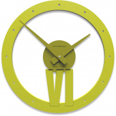 Zegar ścienny Xavier CalleaDesign zielony 10-015-54