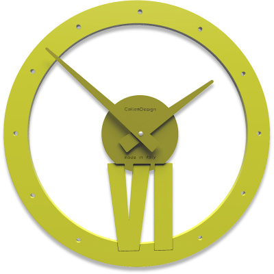 Zegar ścienny Xavier CalleaDesign zielony 10-015-54