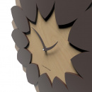 Zegar ścienny z wahadłem Flip CalleaDesign czekoladowy 11-009-69