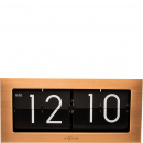 Zegar stołowy Big Flip Nextime miedziany 5198 CO