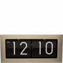 Zegar stołowy Big Flip Nextime srebrny 5198 ZI