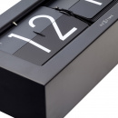 Zegar stołowy klapkowy Big Flip Nextime czarny 5198 ZW